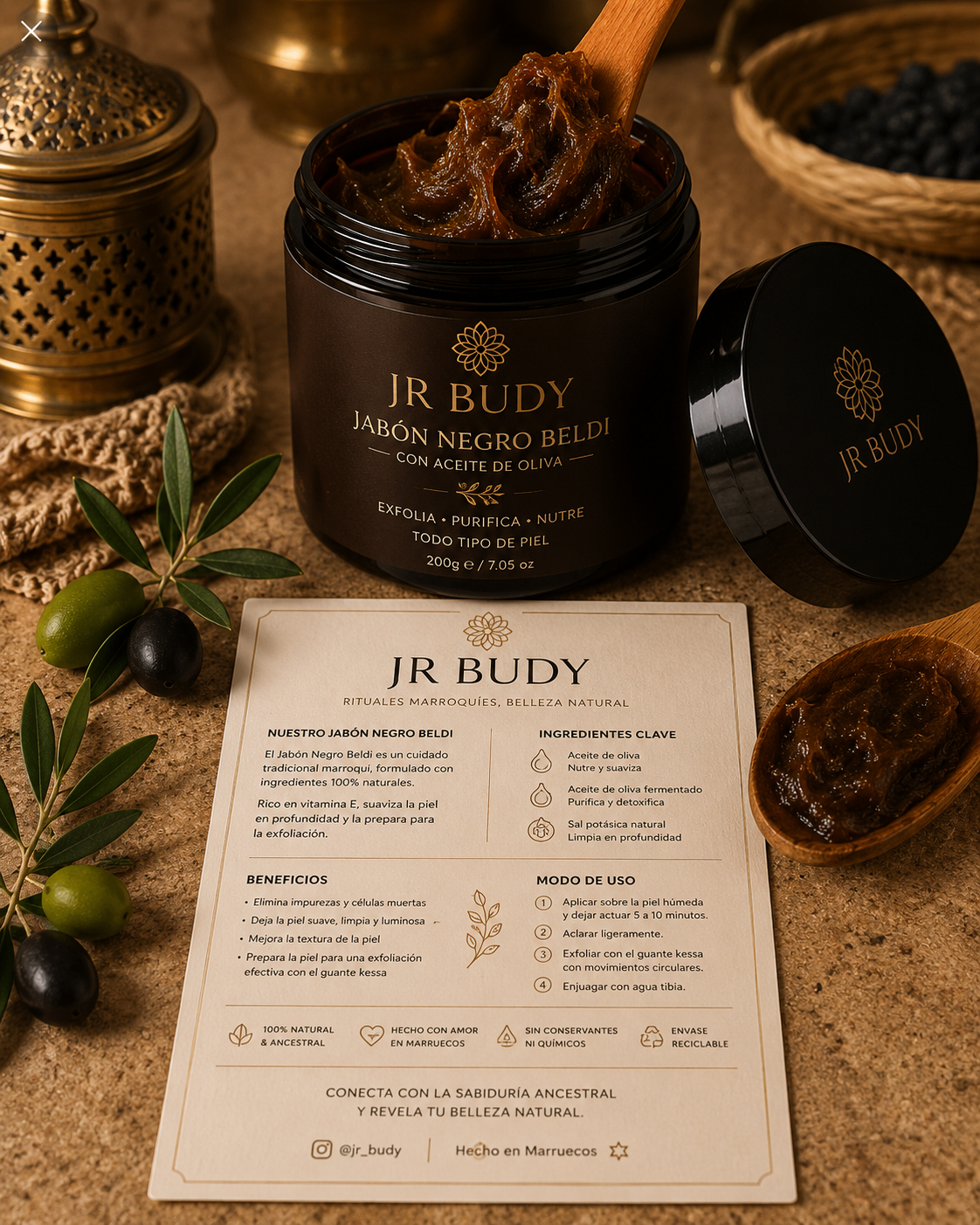 Jabón Beldi Natural JRbudy